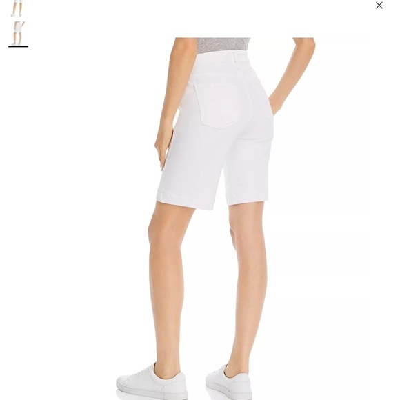 JEN 7 by 7 For All Mankind White Bermuda Shorts 8 - Picture 1 of 15